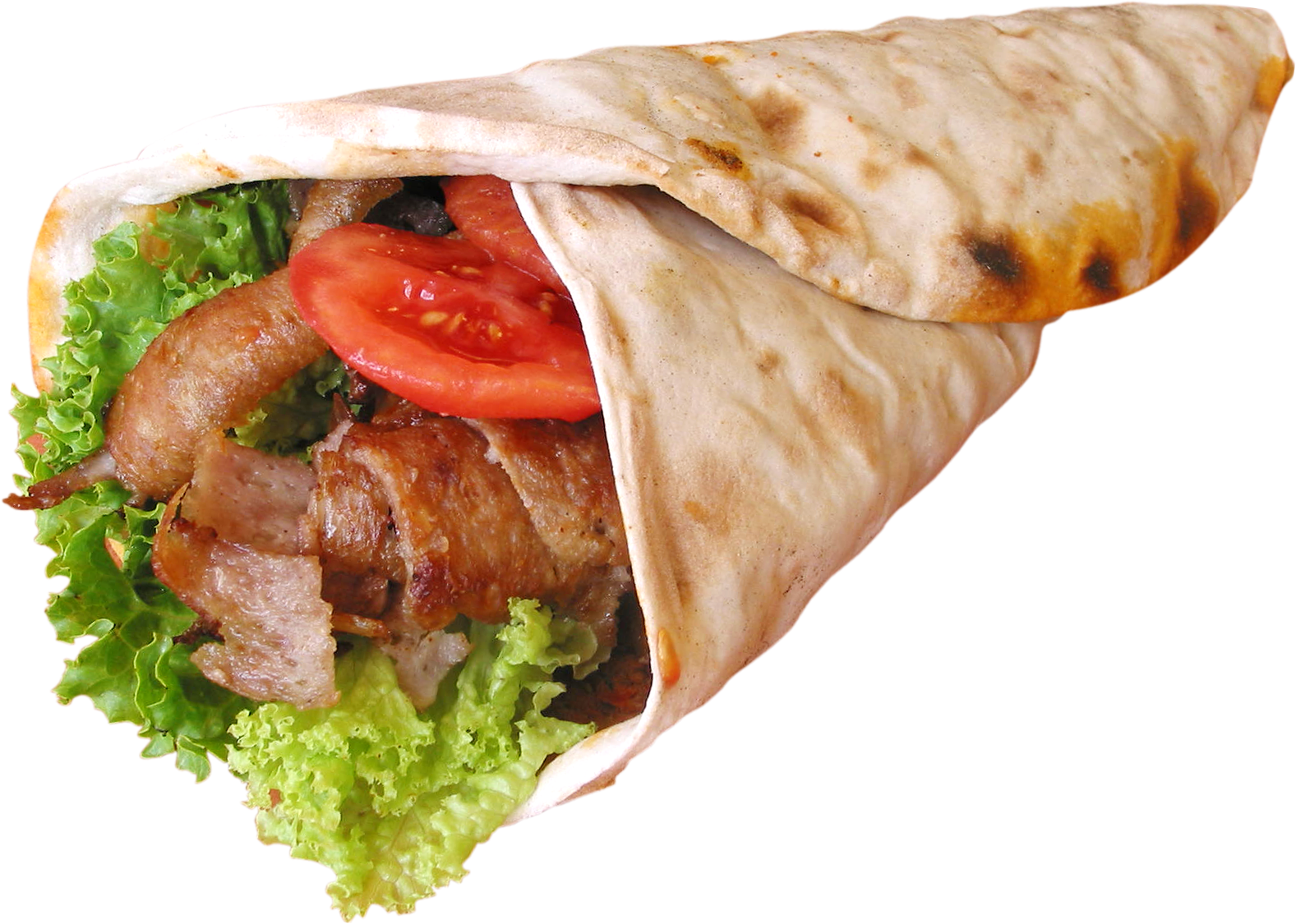 Шашлык в лаваше (свинина)